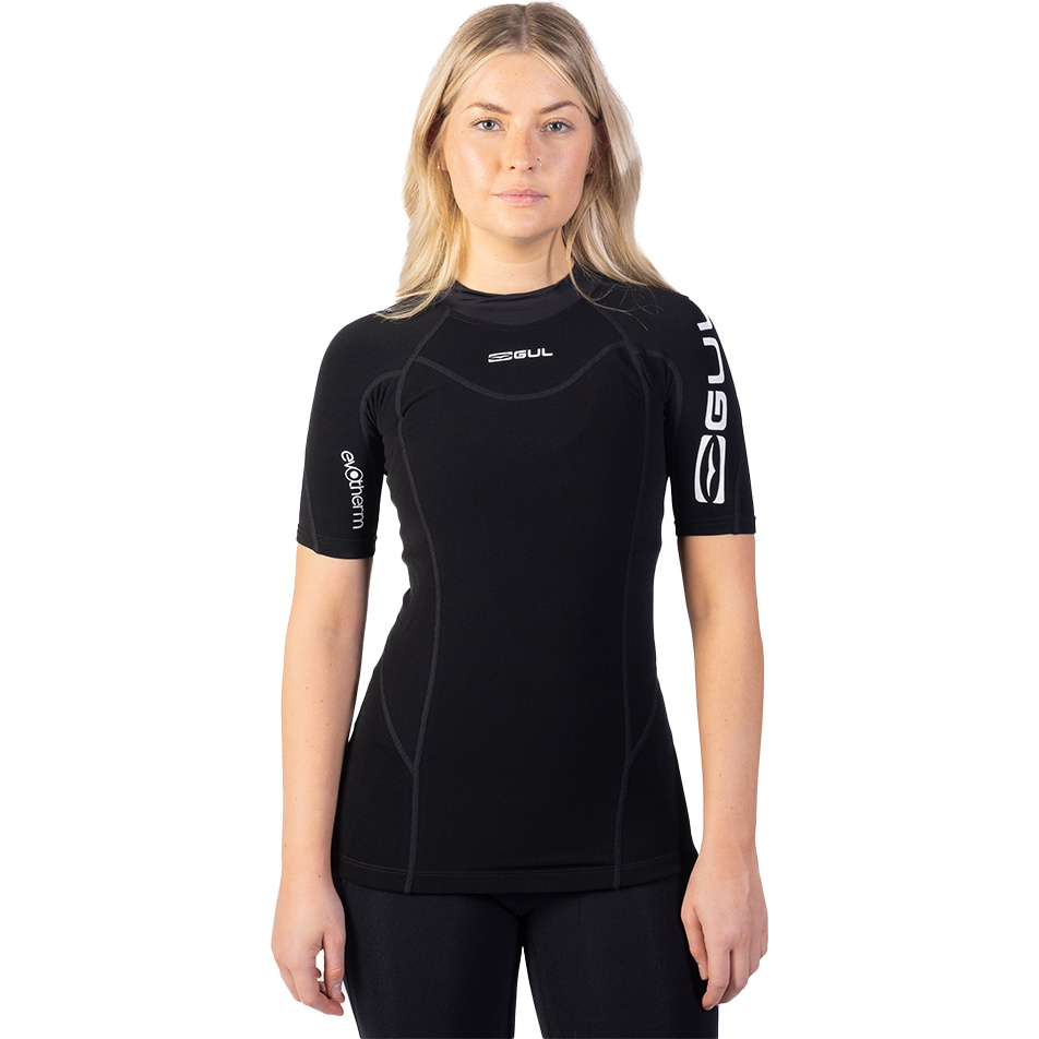 2026 Gul Mujer Camiseta Térmica De Manga Corta Evotherm EV0052-B9 - Black